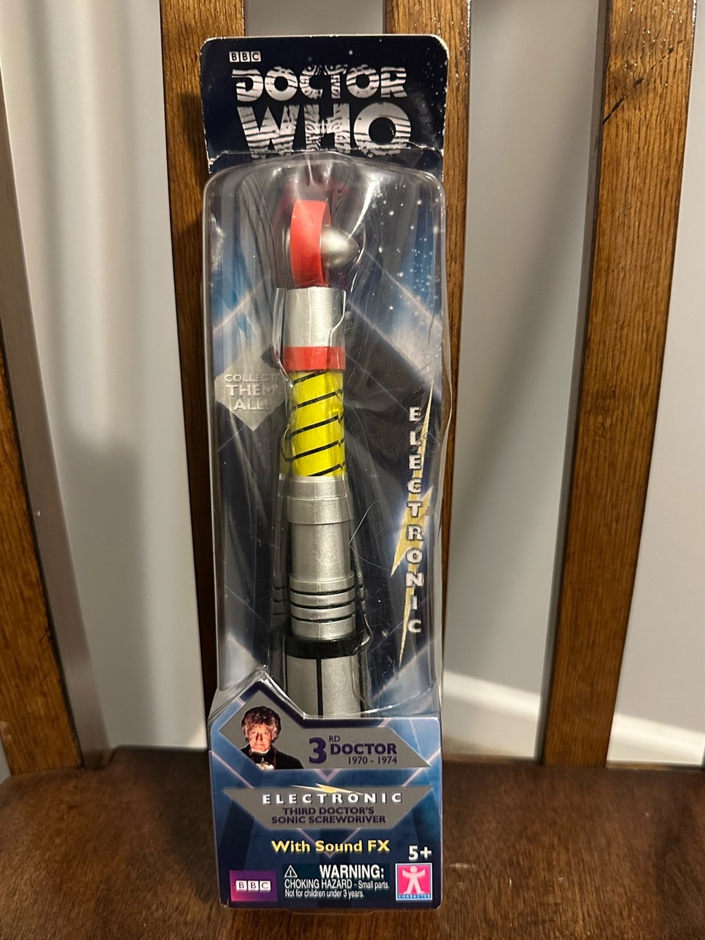 DOCTOR WHO THIRD DOCTOR'S SONIC SCREWDRIVER Spin/Sound Affects